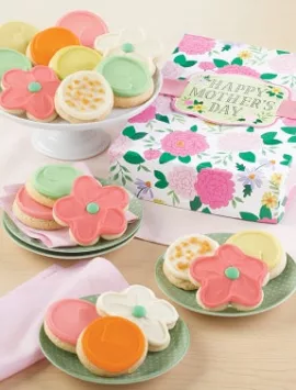 Mother's Day Cookie Gift Boxes Mothers Box - 12 Frosted