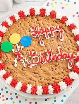 Mrs. Fields® Happy Birthday Big Cookie Cake