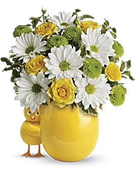 My Little Chickadee Bouquet | Mixed Bouquets | Same Day Flower Delivery | Yellow | Teleflora