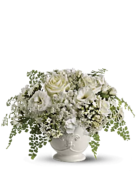 Napa Valley Centerpiece | Mixed Bouquets | Same Day Flower Delivery | White | Teleflora