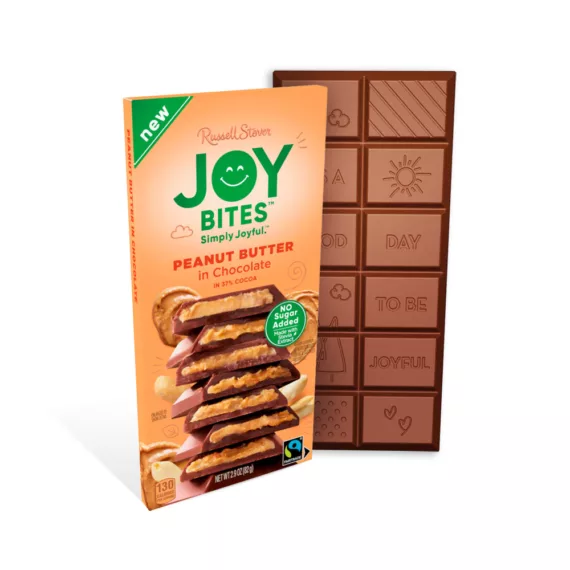 No Sugar Added Milk Chocolate Peanut Butter Joy Bites Bar