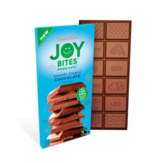 No Sugar Added Solid Chocolate Joy Bites Bar