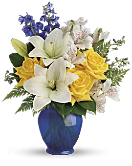 Oceanside Garden Bouquet | Mixed Bouquets | Same Day Flower Delivery | Multi-Colored | Teleflora