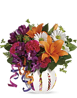 Party Starter Bouquet | Mixed Bouquets | Same Day Flower Delivery | Multi-Colored | Teleflora
