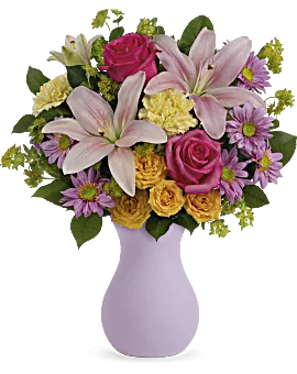 Perfectly Pastel | Mixed Bouquets | Same Day Flower Delivery | Multi-Colored | Teleflora