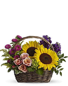 Picnic In The Park | Mixed Bouquets | Same Day Flower Delivery | Multi-Colored | Teleflora
