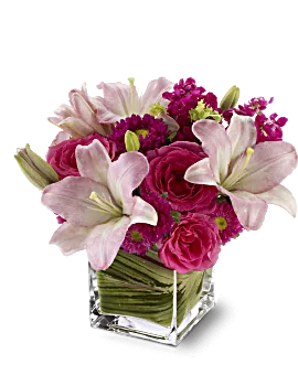 Posh Pinks Bouquet | Mixed Bouquets | Same Day Flower Delivery | Teleflora