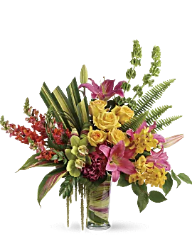 Pretty Paradise Bouquet | Mixed Bouquets | Same Day Flower Delivery | Multi-Colored | Teleflora