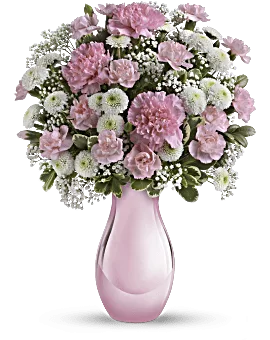 Radiant Reflections Bouquet | Carnations | Same Day Flower Delivery | Multi-Colored | Teleflora