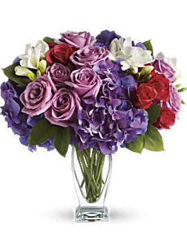 Rhapsody In Purple | Mixed Bouquets | Same Day Flower Delivery | Teleflora