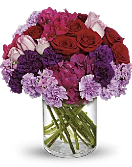 Roman Holiday Bouquet | Mixed Bouquets | Same Day Flower Delivery | Red | Teleflora