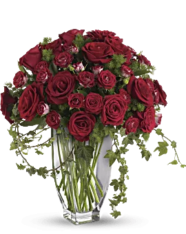 Rose Romanesque Bouquet | Roses | Same Day Flower Delivery | Red | Teleflora
