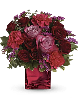 Ruby Rapture Bouquet | Roses | Same Day Flower Delivery | Red | Teleflora