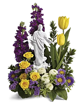 Sacred Grace Bouquet | Mixed Bouquets | Same Day Flower Delivery | Multi-Colored | Teleflora