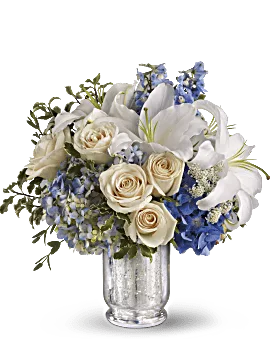 Seaside Centerpiece | Mixed Bouquets | Same Day Flower Delivery | Multi-Colored | Teleflora