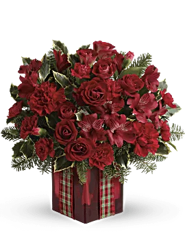 Season's Surprise Bouquet | Mixed Bouquets | Same Day Flower Delivery | Red | Teleflora