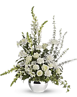 Serene Reflections Bouquet | Mixed Bouquets | Same Day Flower Delivery | White | Teleflora