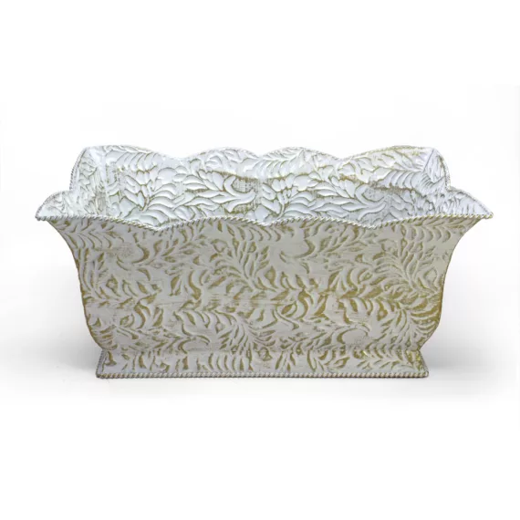 Shabby Chic White Tin | Easter Seasonal | Chocolates | By Russell Stover - Flowerica®