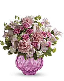 Simply Pink Bouquet | Mixed Bouquets | Same Day Flower Delivery | Teleflora