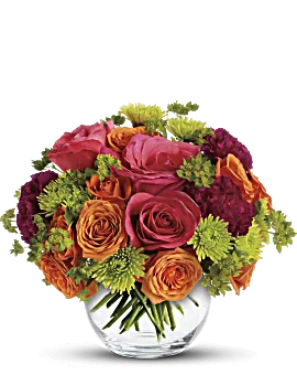 Smile For Me | Roses | Same Day Flower Delivery | Multi-Colored | Teleflora