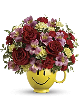 So Happy You're Mine Bouquet | Mixed Bouquets | Same Day Flower Delivery | Multi-Colored | Teleflora