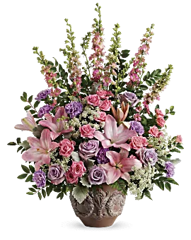 Soft Blush Bouquet | Mixed Bouquets | Same Day Flower Delivery | Multi-Colored | Teleflora