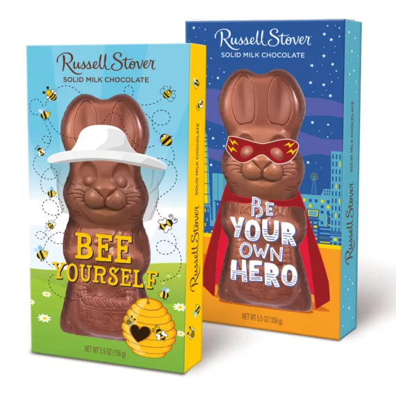 Solid Milk Chocolate Empower Bunny