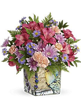 Sophisticated Whimsy Bouquet | Mixed Bouquets | Same Day Flower Delivery | Multi-Colored | Teleflora