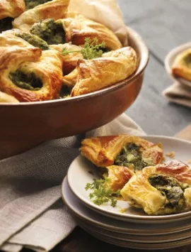 Spinach And Cheese Croissants