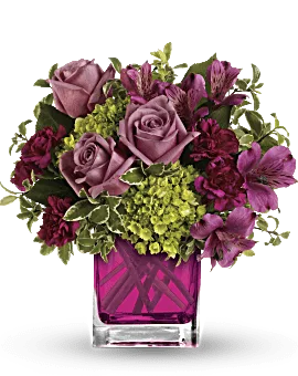 Splendid Surprise Bouquet | Mixed Bouquets | Same Day Flower Delivery | Purple | Teleflora