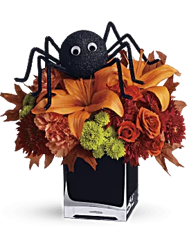Spooky Sweet | Mixed Bouquets | Same Day Flower Delivery | Orange | Teleflora