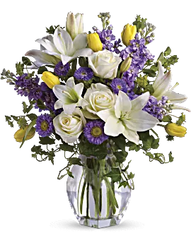 Spring Waltz Bouquet | Mixed Bouquets | Same Day Flower Delivery | Yellow | Teleflora