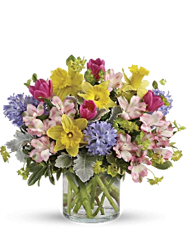 Springtime's Here Bouquet | Mixed Bouquets | Same Day Flower Delivery | Multi-Colored | Teleflora