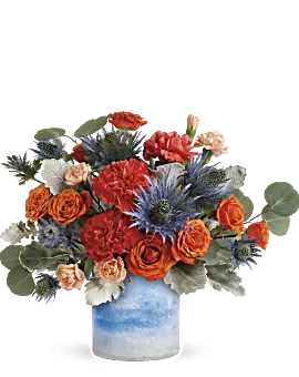 Standout Chic Bouquet | Roses | Same Day Flower Delivery | Multi-Colored | Teleflora