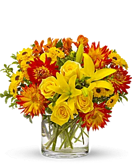 Summer Samba | Mixed Bouquets | Same Day Flower Delivery | Yellow | Teleflora