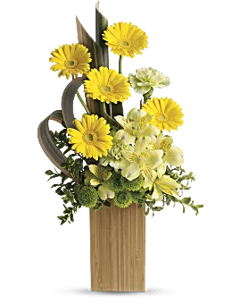Sunbeams And Smiles Bouquet | Mixed Bouquets | Same Day Flower Delivery | Yellow | Teleflora