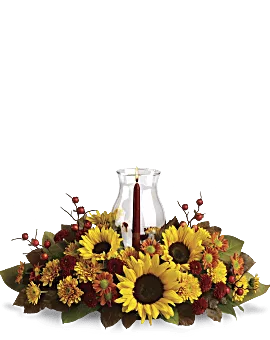 Sunflower Centerpiece | Mixed Bouquets | Same Day Flower Delivery | Multi-Colored | Teleflora
