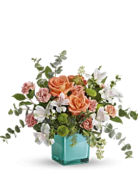 Sunset Splash Bouquet | Mixed Bouquets | Same Day Flower Delivery | White | Teleflora