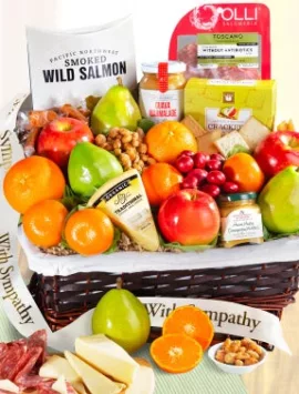 Sympathy Gift Basket Remembering Your Loved One