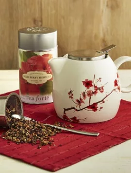 Tea Forte Cherry Blossom Teapot &