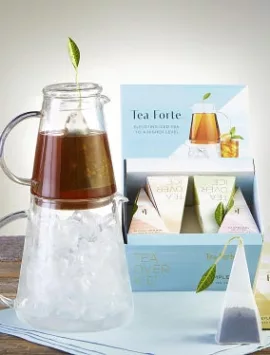 Tea Forte Over Ice Pitcher Gift Set Ice