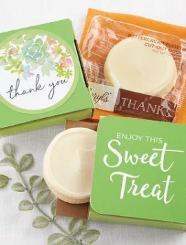 Thank You Cookie Cards - Cases Of 24 Or 48 Card Case