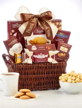 Thank You! Deluxe Balsam Gift Basket