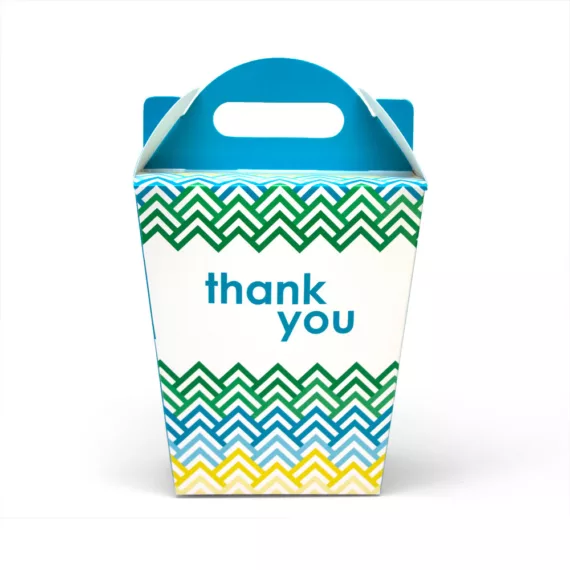 Thank You Geometric Pick & Mix 2 Lb. Tote | Build Your Own | Chocolates | By Russell Stover - Flowerica®
