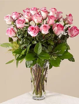 The Long Stem Pink Rose Bouquet | Better