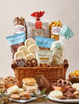 The Signature Collection Gift Basket With Cookies - Grande