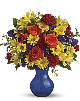 Three Cheers For You! Bouquet | Mixed Bouquets | Same Day Flower Delivery | Multi-Colored | Teleflora