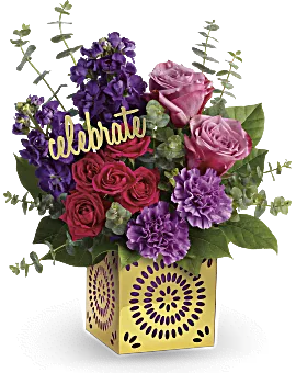 Thrilled For You Bouquet | Mixed Bouquets | Same Day Flower Delivery | Multi-Colored | Teleflora