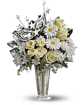 Toast Of The Town Bouquet | Mixed Bouquets | Same Day Flower Delivery | White | Teleflora