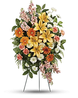 Treasured Lilies Spray | Mixed Bouquets | Same Day Flower Delivery | Multi-Colored | Teleflora